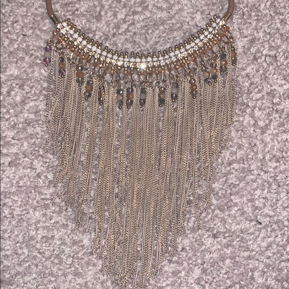 Chainlink statement Necklace - Picture 3 of 5